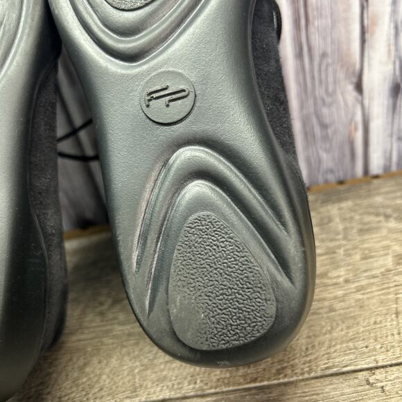 Footprints By Birkenstock Womens 38/245 US 7.5-8 Black Suede Padua Lace Shoe - Picture 13 of 16